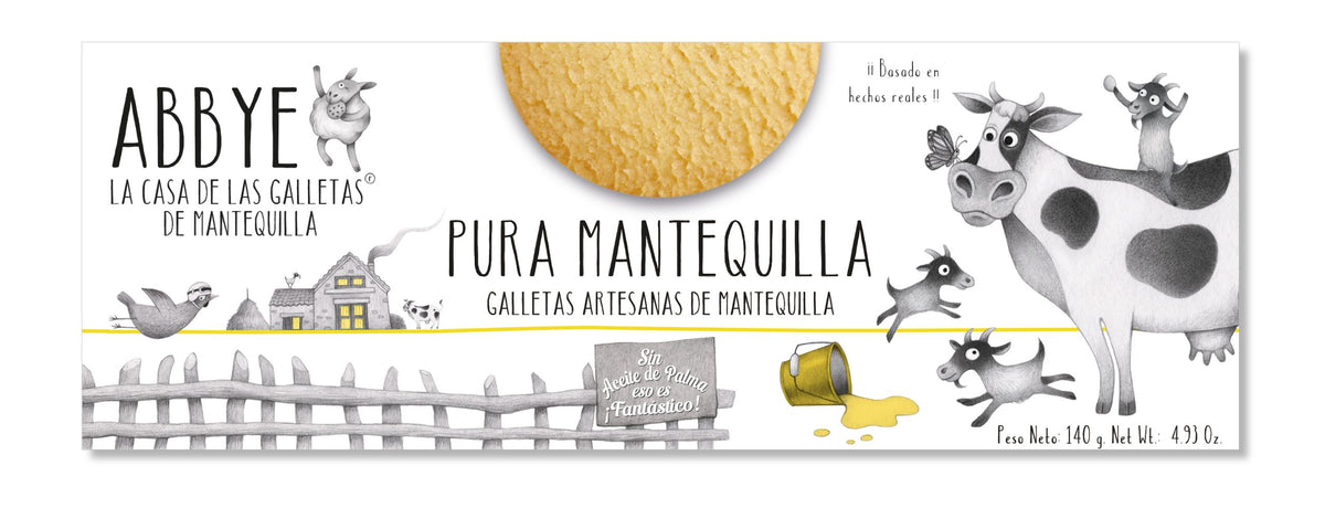 Bolachas Artesanais de Manteiga Abbye 140 g