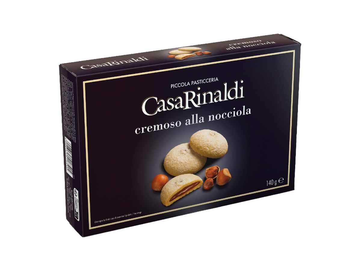 Bolachas Cremoso Nocciola Casa Rinaldi 140 g