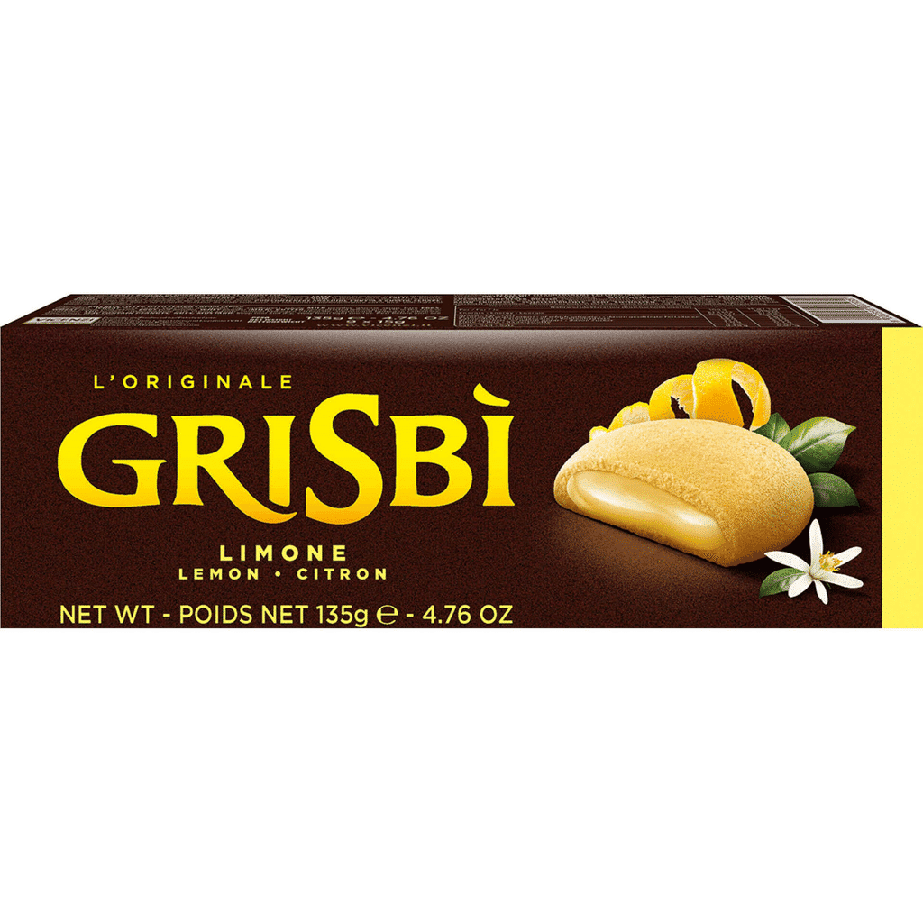 Bolachas Recheadas de Limão Grisbì 135 g