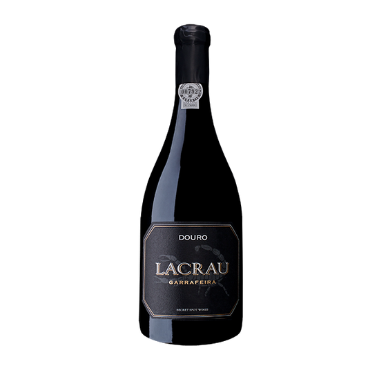 Lacrau Garrafeira de vinho da marca Secret Spot, garrafa de vidro com rótulo elegante, pronta para armazenamento ou degustação