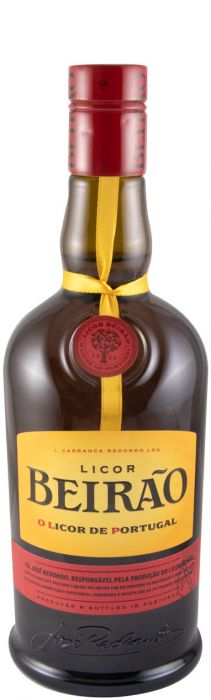 Licor Licor Beirão de 0,20 litros em garrafa com rótulo da marca J. Carranca Redondo, Lda.