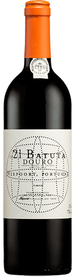 Batuta Tinto 2022, vinho tinto da marca Niepoort, apresentado na garrafa com rótulo detalhado e tampa de cortiça.