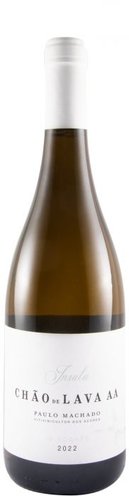 Taça de vinho com insula chao de lava AA da Insula Vinus, mostrando detalhes da decoração em lava e vidro transparente.
