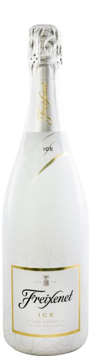 Espumante Cava Freixenet Ice Cuvée Especial Meio Seco em garrafa de 20cl, com rótulo e detalhes visíveis na imagem.