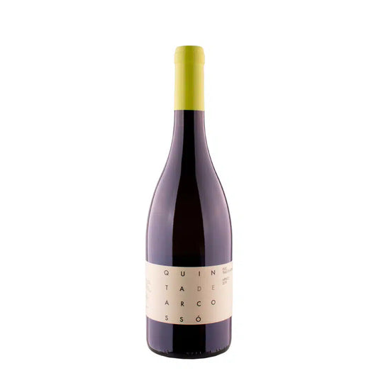 Vinho branco Quinta Arcossó Arinto, garrafa de 75cl, vinho de Trás-os-Montes, com rótulo detalhado e tampa dourada