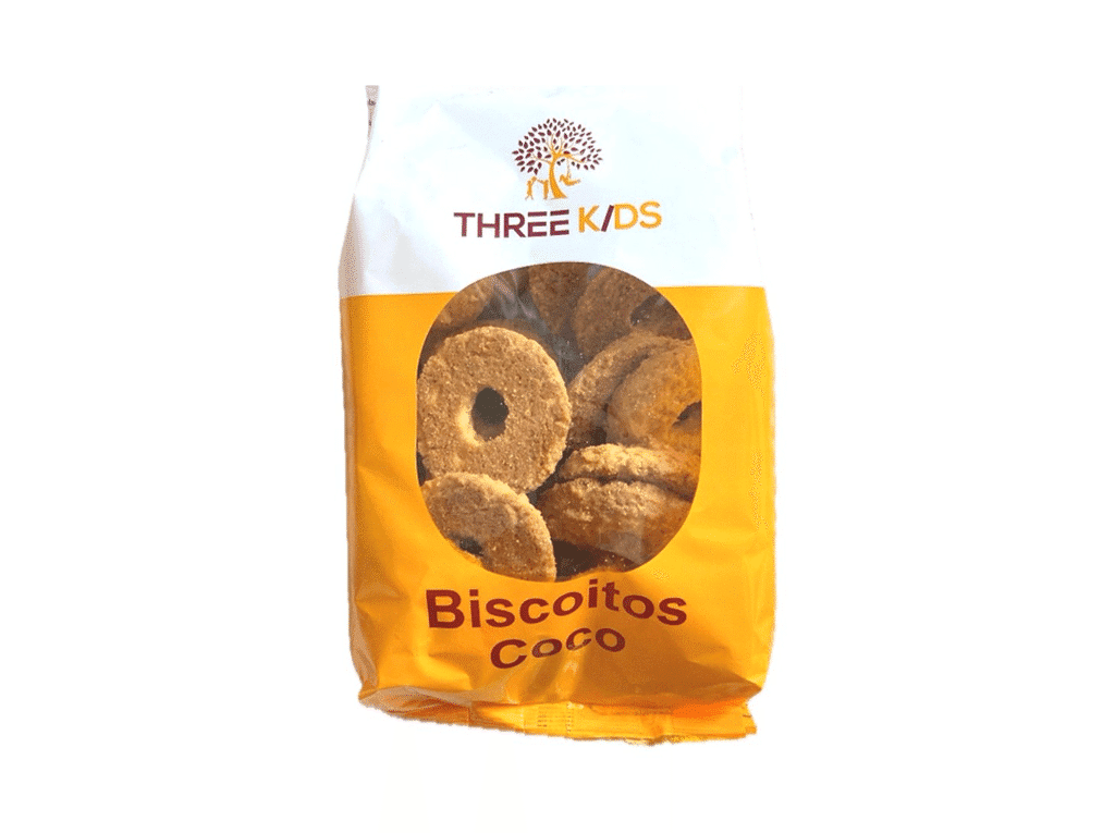 Biscoitos de Coco Three Kids 200 g