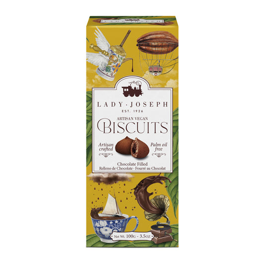 Biscoitos Recheados de Chocolate Lady Joseph 100 g