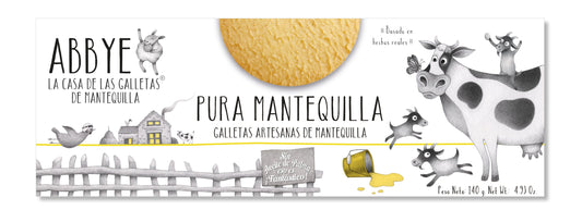 Bolachas Artesanais de Manteiga Abbye 140 g