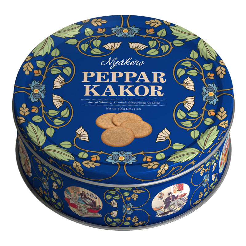 Bolachas de Gengibre Nyåkers em Lata Azul 400 g