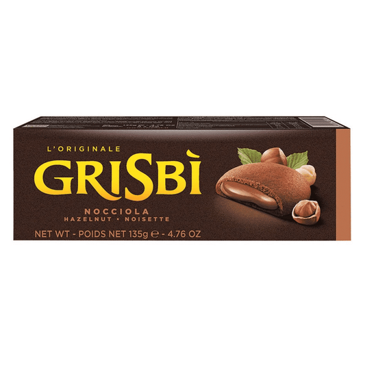 Bolachas Recheadas de Avelã Grisbì 135 g