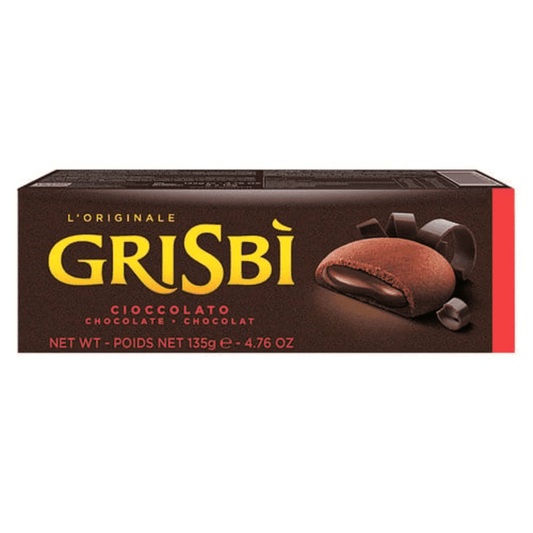 Bolachas Recheadas de Chocolate Grisbì 135 g