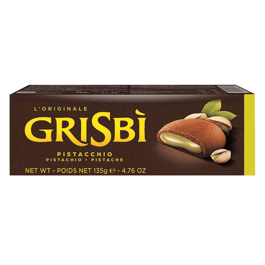 Bolachas Recheadas de Creme de Pistácio Grisbì 135 g