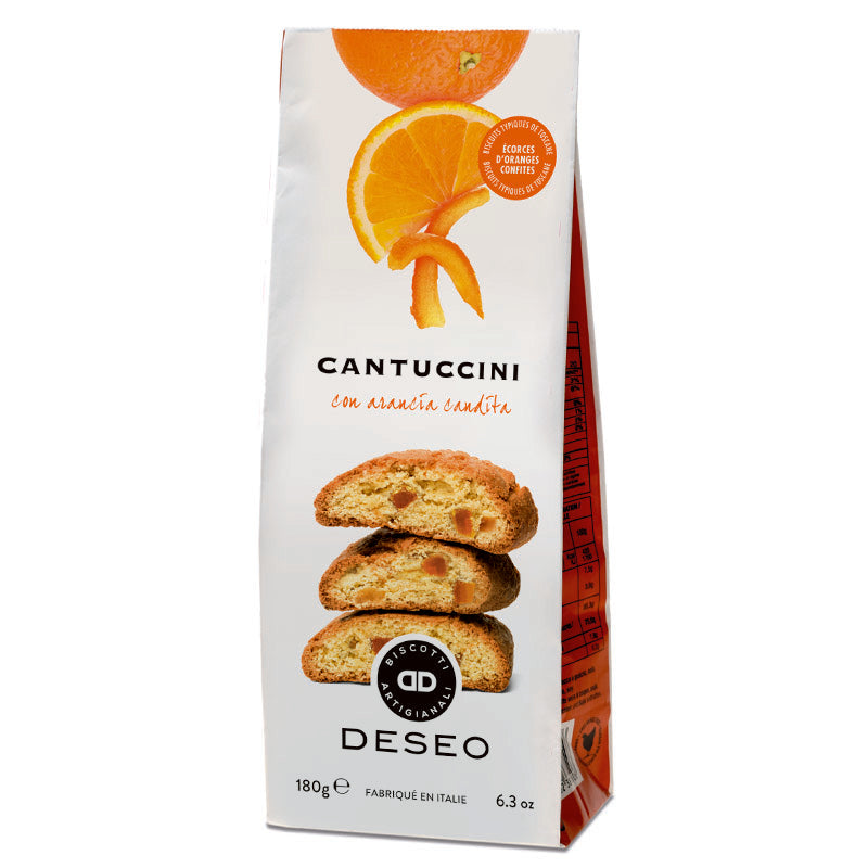 Cantuccini de Laranja Cristalizada Deseo 180 g