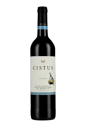 Vinho tinto Cistus Tinto em garrafa, produto da marca Cistus, com rótulo visível e fundo neutro.