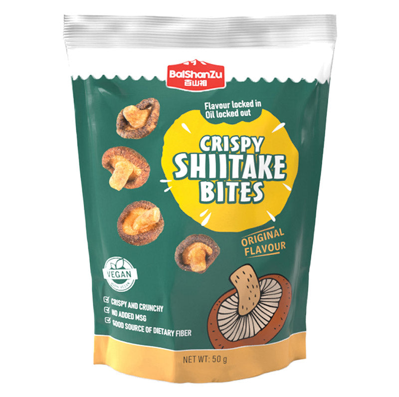 Crispy Shiitake Original BaiShanZu 50 g