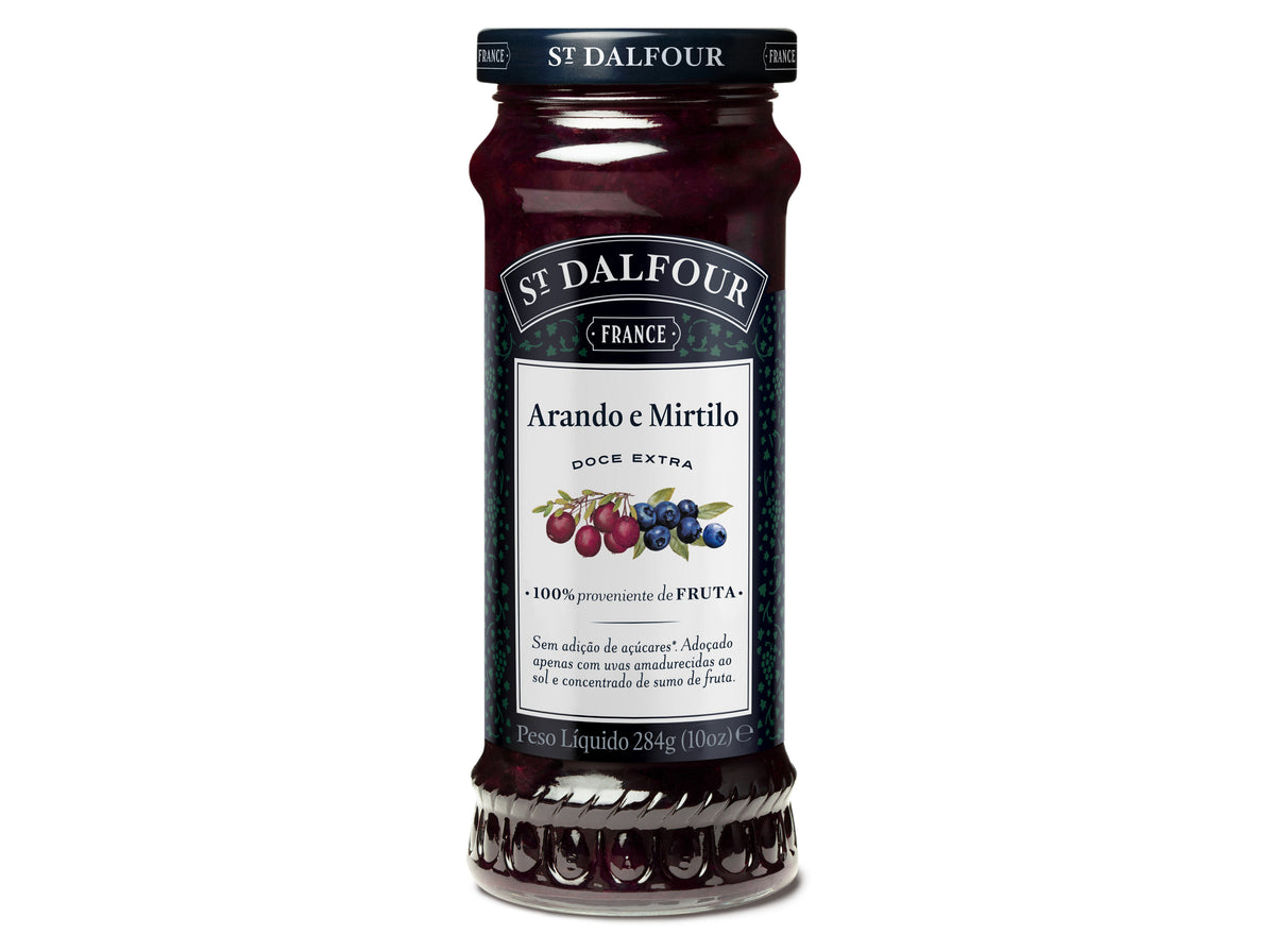 Doce de Arandos e Mirtilos St. Dalfour 284 g