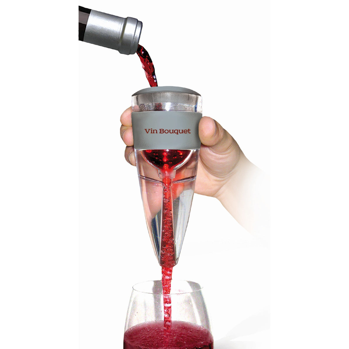 Oxigenador de Vinho Vin Bouquet com Filtro e Bolsa