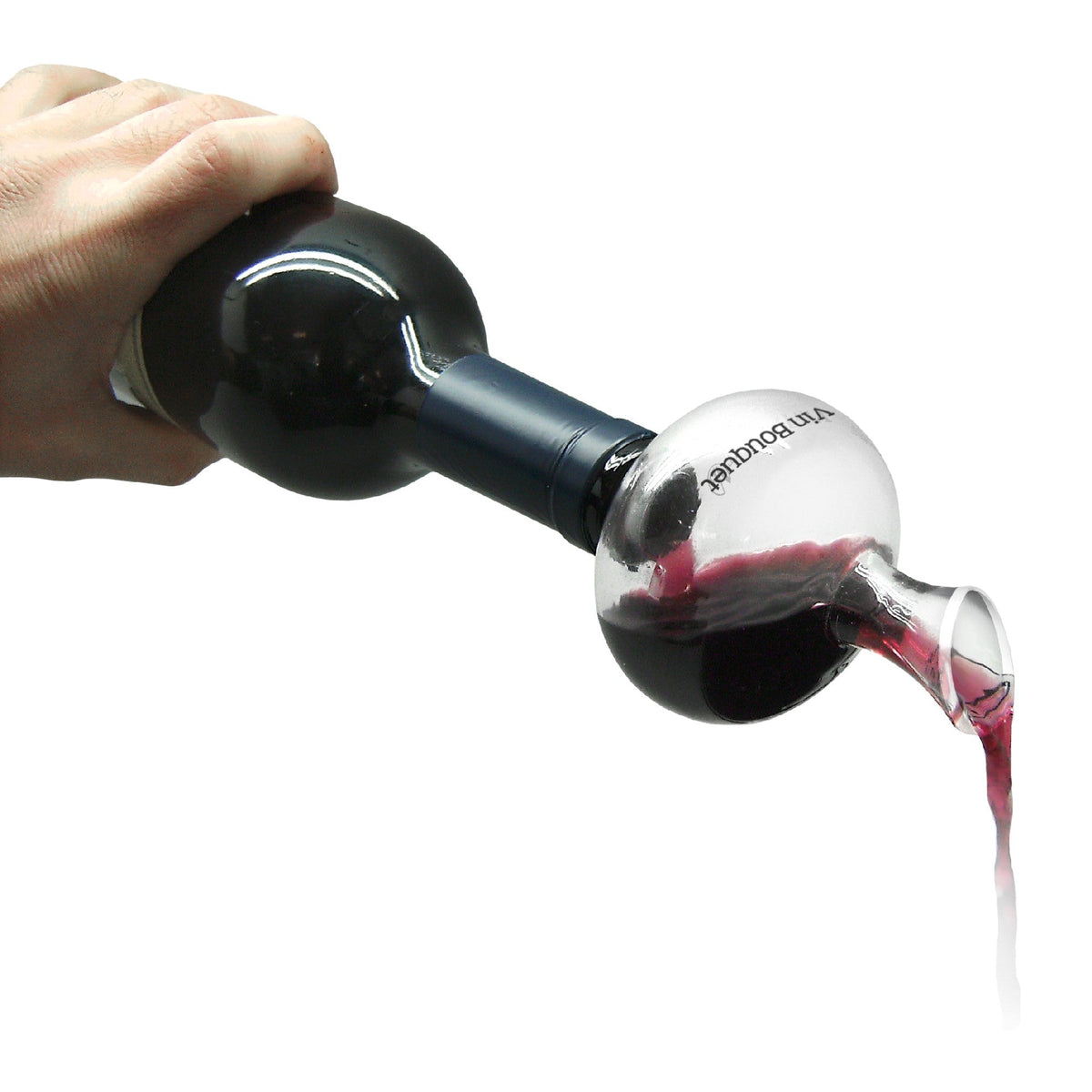 Mini Decantador e Vertedor de Vidro Vin Bouquet