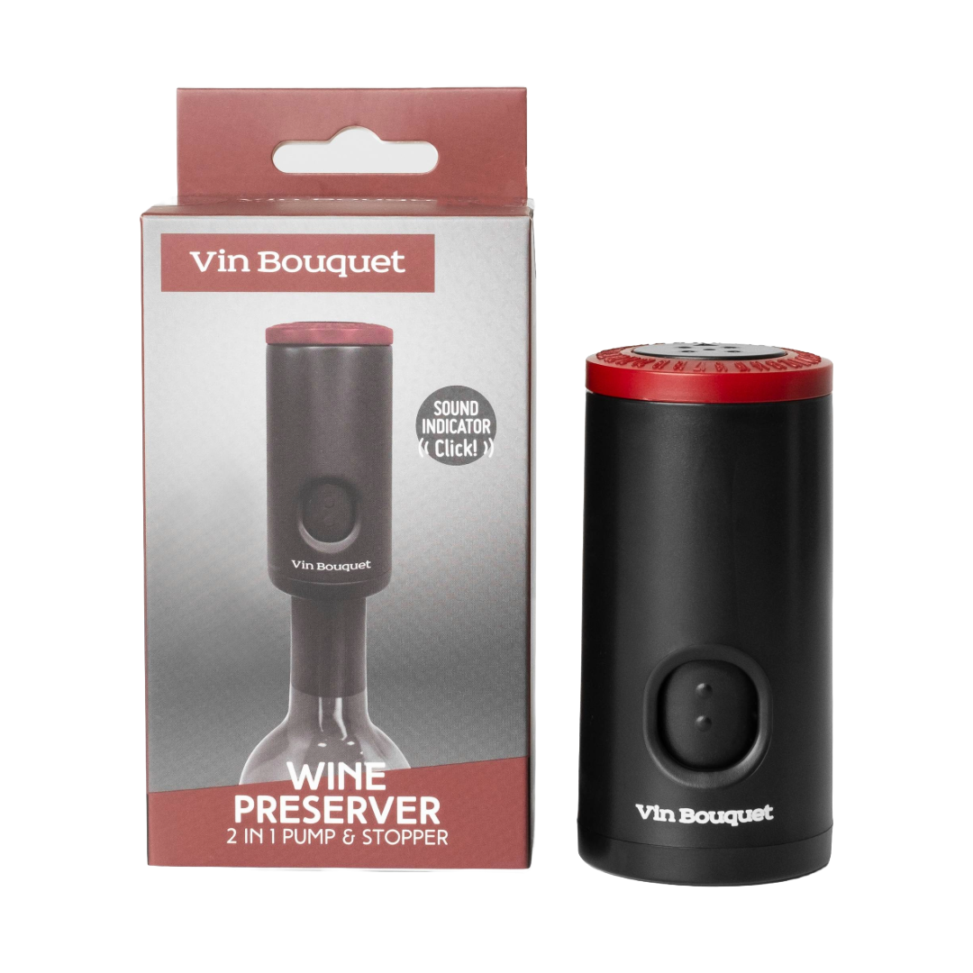 Rolha de Vácuo Vin Bouquet com Indicador Sonoro