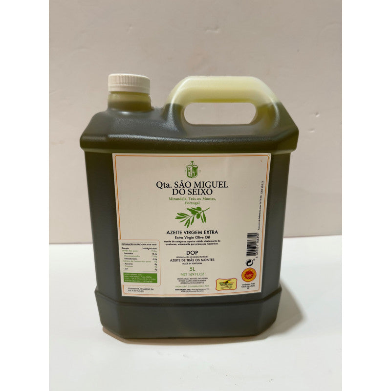 Azeite Virgem Extra Mirandela DOP Quinta São Miguel do Seixo 5 Litros