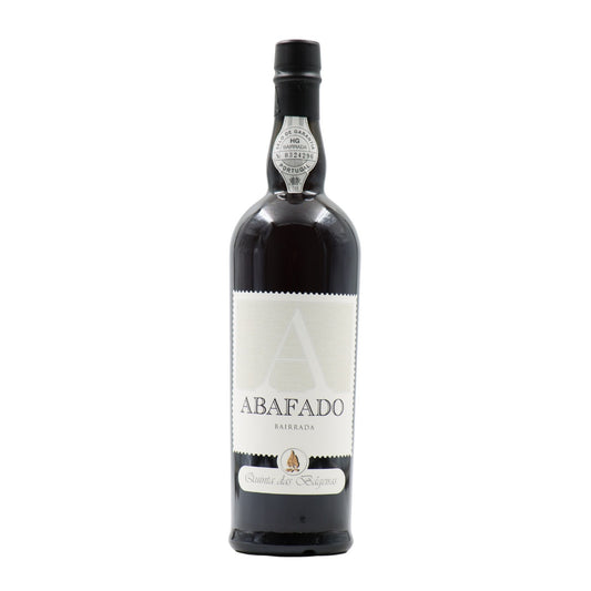 Licor Abafado Quinta das Bageiras em garrafa, destaque para o rótulo e a cor dourada do produto.
