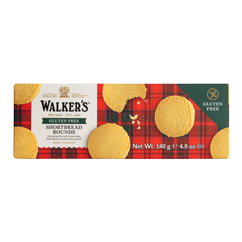 Shortbread Rounds sem Glúten Walker's 140 g